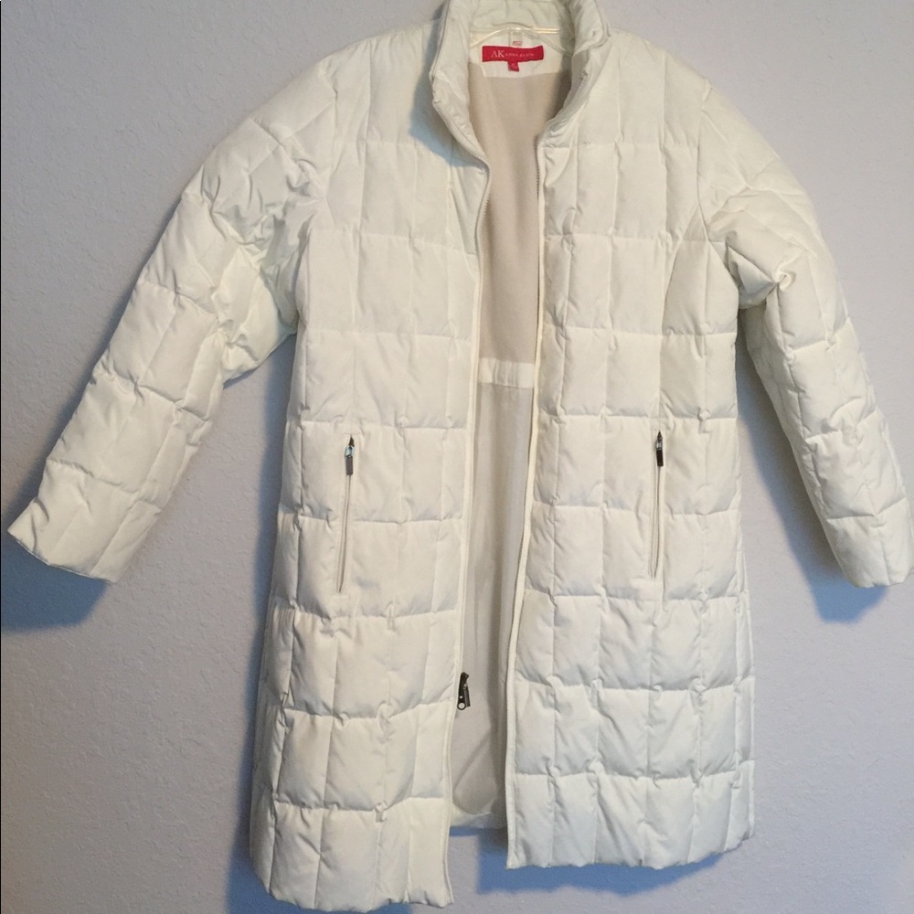 ANNE KLEIN Puffer IFull Zip Up Jacket SCoat XL